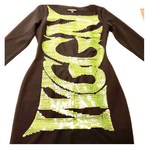 Sequin Waggon Paris Mini-dress - Picture 1 of 3